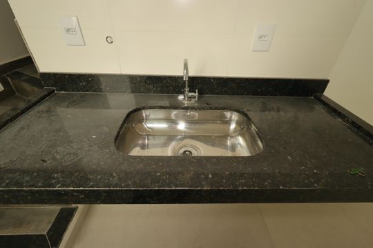 Cozinha - Pia de apartamento para alugar com 2 quartos, 98m² em Vila Eldizia, Santo André