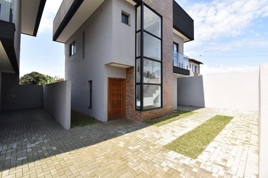 Área externa de casa de condomínio à venda com 3 quartos, 109m² em Cajuru, Curitiba