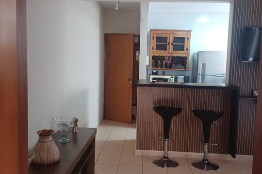 Sala de apartamento para alugar com 1 quarto, 42m² em Nova Aliança, Ribeirão Preto