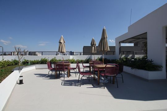 Área comum -  de apartamento à venda com 2 quartos, 35m² em Vila Andrade, São Paulo