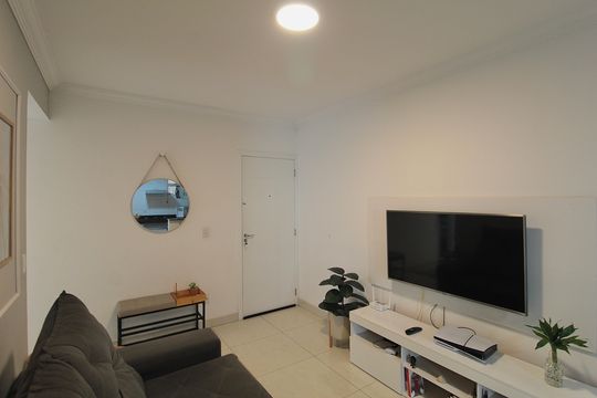 Sala de apartamento à venda com 2 quartos, 105m² em Jardim Atlântico, Belo Horizonte