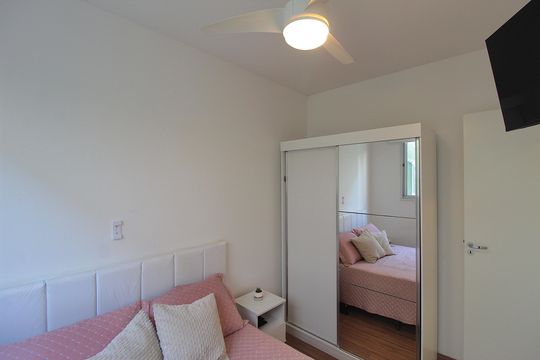 Quarto 2 de apartamento à venda com 2 quartos, 105m² em Jardim Atlântico, Belo Horizonte