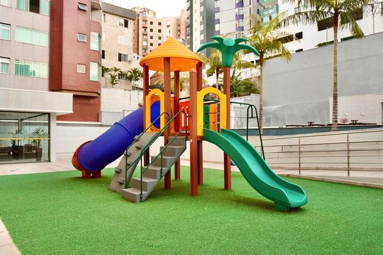 Área comum - Playground de apartamento à venda com 3 quartos, 100m² em Buritis, Belo Horizonte