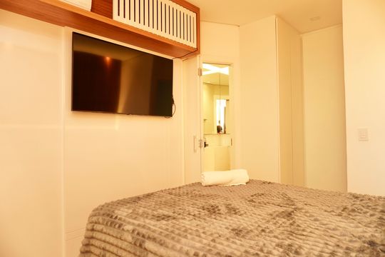Suíte 1 de apartamento à venda com 3 quartos, 100m² em Buritis, Belo Horizonte