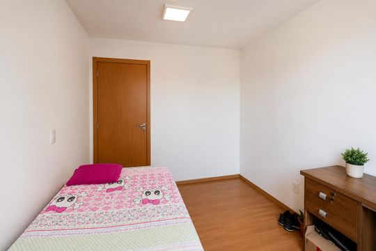 Quarto de apartamento à venda com 2 quartos, 44m² em Vila Barros, Guarulhos