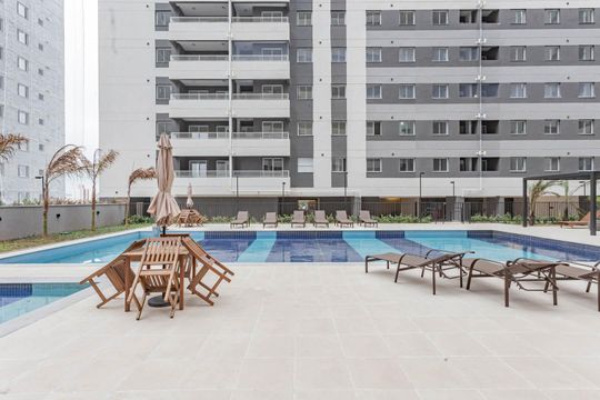 Área comum - Piscina de apartamento para alugar com 2 quartos, 42m² em Vila Vermelha, São Paulo