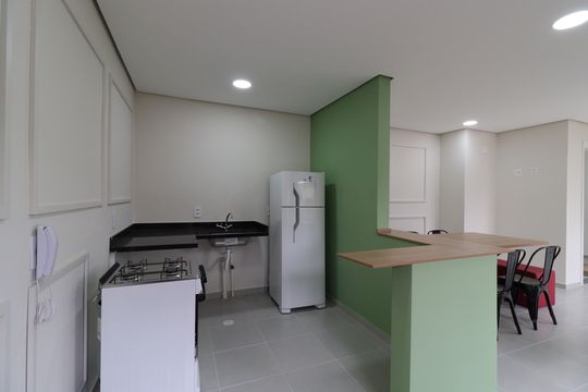 Área comum - Espaço Gourmet de apartamento para alugar com 2 quartos, 38m² em Pedreira, São Paulo