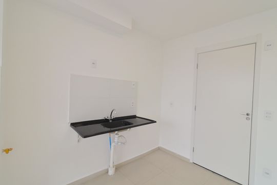 Cozinha de apartamento para alugar com 2 quartos, 38m² em Pedreira, São Paulo