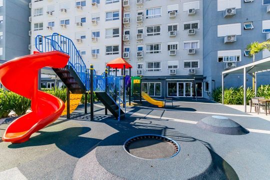 Área externa de apartamento para alugar com 2 quartos, 60m² em Jardim do Salso, Porto Alegre