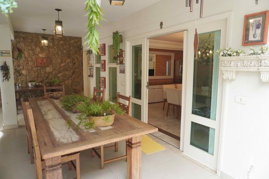 Área gourmet de casa de condomínio à venda com 5 quartos, 420m² em Residencial Seis (alphaville), Santana de Parnaíba
