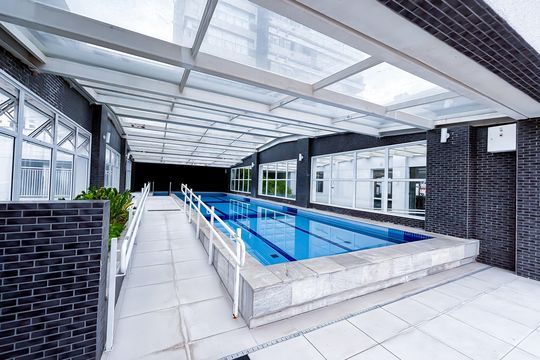 Área comum de apartamento à venda com 3 quartos, 110m² em Pinheiros, São Paulo