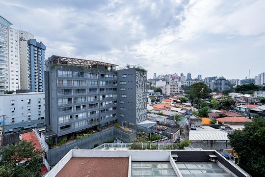 Vista da Cozinha de apartamento à venda com 3 quartos, 110m² em Pinheiros, São Paulo