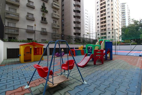 Área Comum - Playground de apartamento para alugar com 2 quartos, 95m² em Indianópolis, São Paulo