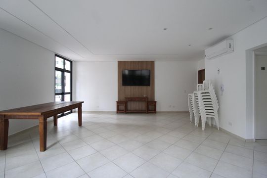 Área Comum - Salão de Festas de apartamento para alugar com 2 quartos, 95m² em Indianópolis, São Paulo