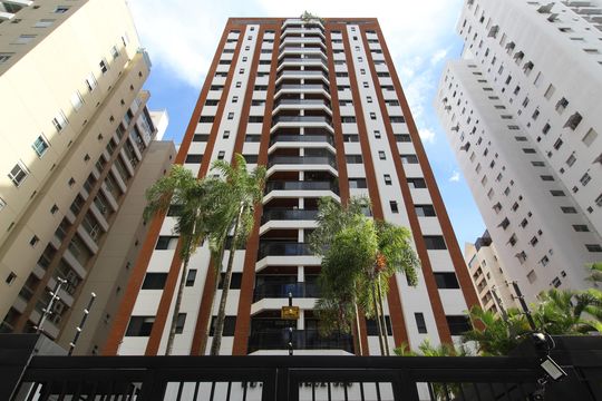 Fachada do Prédio de apartamento para alugar com 2 quartos, 95m² em Indianópolis, São Paulo