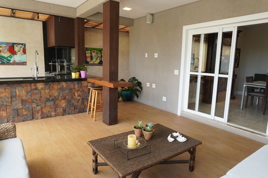 Área Gourmet de casa de condomínio à venda com 2 quartos, 450m² em Alphaville, Santana de Parnaíba