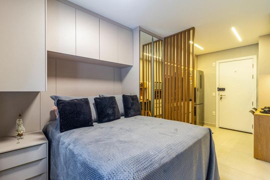 Quarto de apartamento à venda com 1 quarto, 42m² em Perdizes, São Paulo