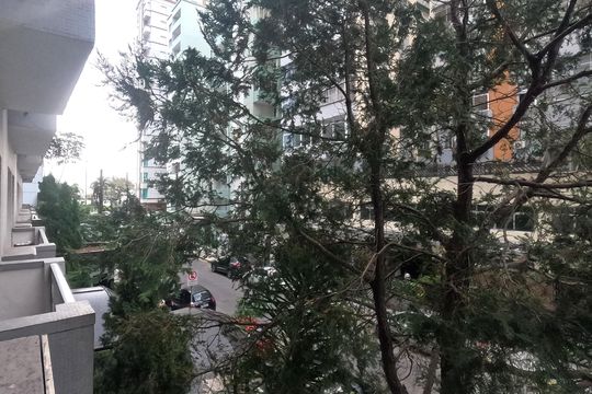 Vista da Varanda da Sala de apartamento para alugar com 2 quartos, 85m² em José Menino, Santos