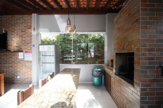 Área comum - Churrasqueira de apartamento para alugar com 2 quartos, 48m² em Vila Andrade, São Paulo