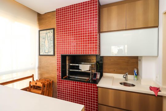 Varanda Gourmet de apartamento à venda com 4 quartos, 210m² em Altos do Ipiranga, São Paulo