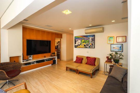 Sala de apartamento à venda com 4 quartos, 210m² em Altos do Ipiranga, São Paulo