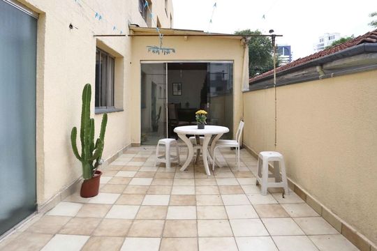 Área externa de apartamento para alugar com 4 quartos, 131m² em Santo Amaro, São Paulo