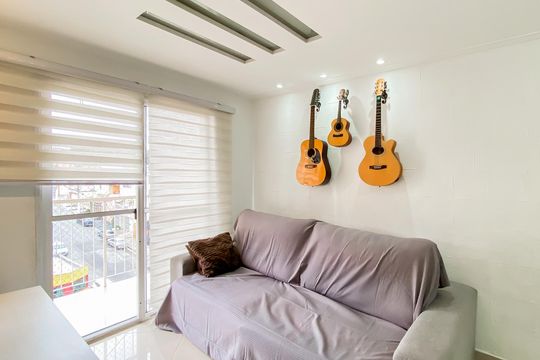 Sala de apartamento à venda com 3 quartos, 67m² em Vila Santana, São Paulo