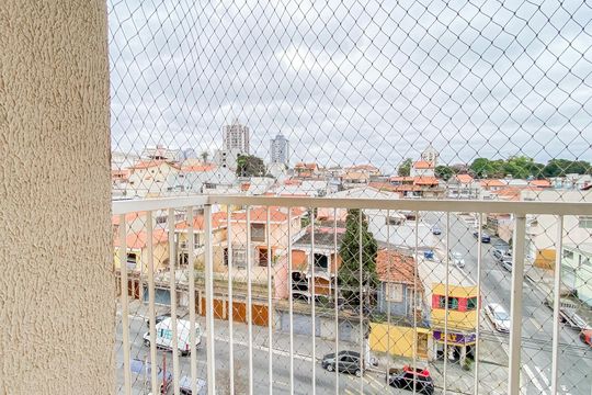 Varanda de apartamento à venda com 3 quartos, 67m² em Vila Santana, São Paulo