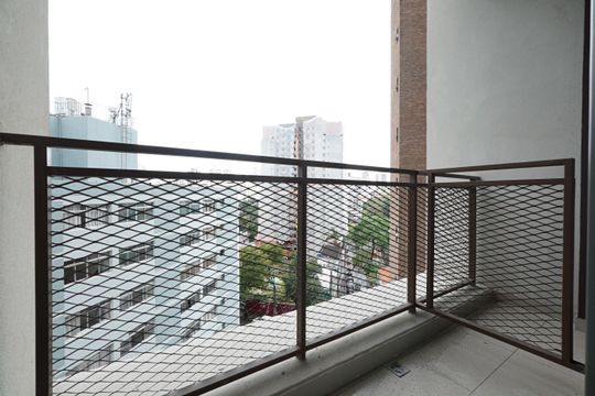 Varanda de kitnet/studio à venda com 1 quarto, 24m² em Vila Mariana, São Paulo