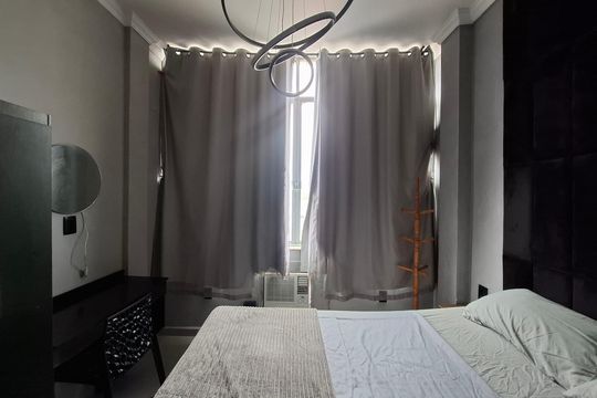 Cortina de apartamento para alugar com 1 quarto, 32m² em Centro, Rio de Janeiro