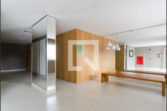 Área comum - Hall de apartamento para alugar com 2 quartos, 59m² em Baeta Neves, São Bernardo do Campo