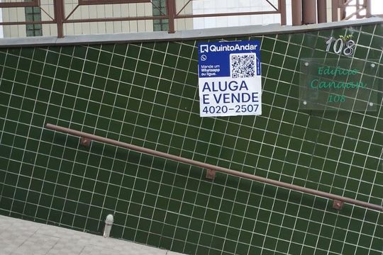 placa instalada FXMV-71 de apartamento à venda com 3 quartos, 71m² em Barroca, Belo Horizonte