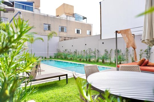 Área comum - Piscina de apartamento à venda com 3 quartos, 62m² em Serrano, Belo Horizonte