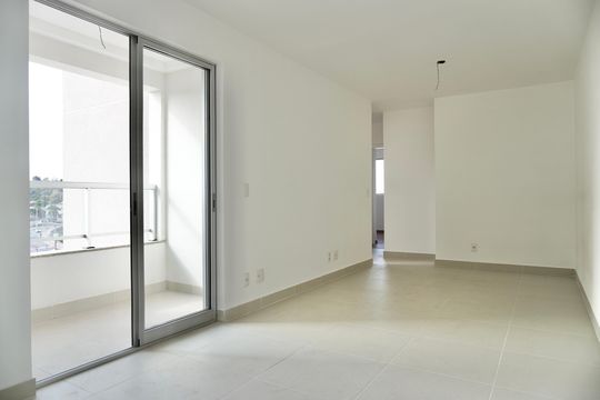 Sala  de apartamento à venda com 3 quartos, 62m² em Serrano, Belo Horizonte