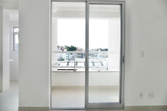 Sala - Varanda  de apartamento à venda com 3 quartos, 62m² em Serrano, Belo Horizonte