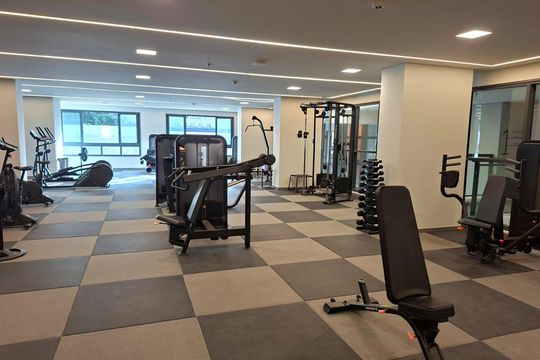 Área comum - Academia de kitnet/studio para alugar com 1 quarto, 24m² em Vila Cordeiro, São Paulo