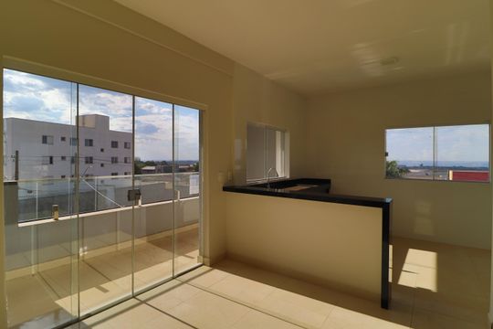 Sacada de apartamento para alugar com 2 quartos, 80m² em Jardim Ipanema, Uberlândia