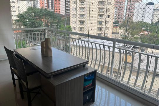 Varanda de apartamento à venda com 3 quartos, 128m² em Vila Mariana, São Paulo