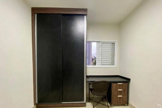 Quarto de apartamento para alugar com 2 quartos, 60m² em Olinda, Uberaba