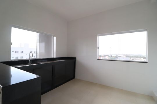 Cozinha de apartamento para alugar com 2 quartos, 80m² em Jardim Ipanema, Uberlândia