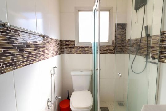 Banheiro de apartamento para alugar com 1 quarto, 40m² em Centro, Campinas
