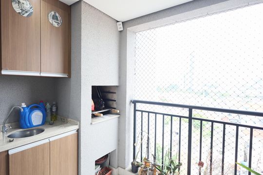 Varanda de apartamento para alugar com 2 quartos, 50m² em Presidente Altino, Osasco
