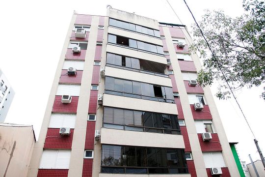 Fachada de apartamento à venda com 1 quarto, 49m² em Centro Histórico, Porto Alegre