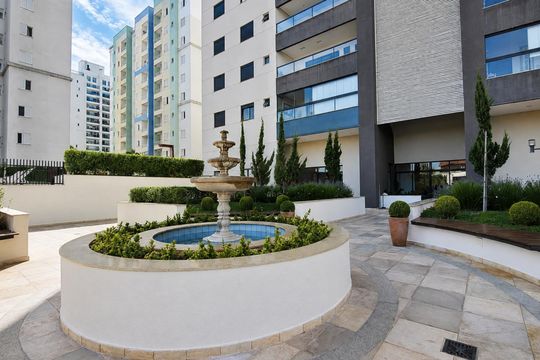 Área externa de apartamento à venda com 3 quartos, 117m² em Mansões Santo Antônio, Campinas