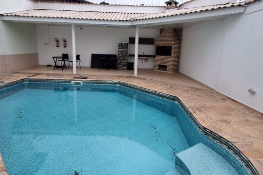 Área externa - Piscina de casa de condomínio à venda com 2 quartos, 113m² em Jardim Bom Clima, Guarulhos