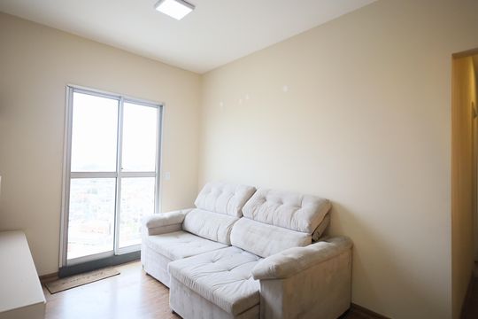 Sala de apartamento para alugar com 2 quartos, 62m² em Bussocaba, Osasco