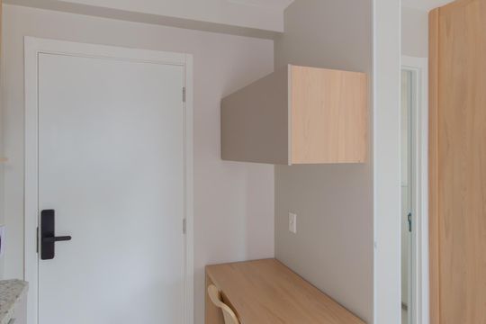 Cozinha de kitnet/studio para alugar com 1 quarto, 28m² em Ipiranga, São Paulo