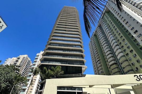 Fachada de apartamento para alugar com 2 quartos, 97m² em Recreio dos Bandeirantes, Rio de Janeiro