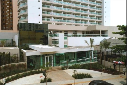Fachada do Prédio de apartamento para alugar com 1 quarto, 34m² em Barra Funda, São Paulo