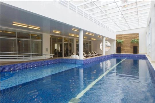 Piscina Coberta de apartamento para alugar com 1 quarto, 34m² em Barra Funda, São Paulo
